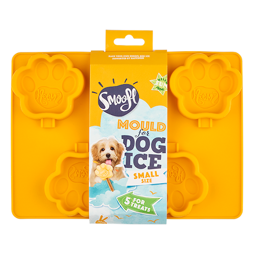 Smoofl Ice Mould for Small Dog Treats - YELLOW