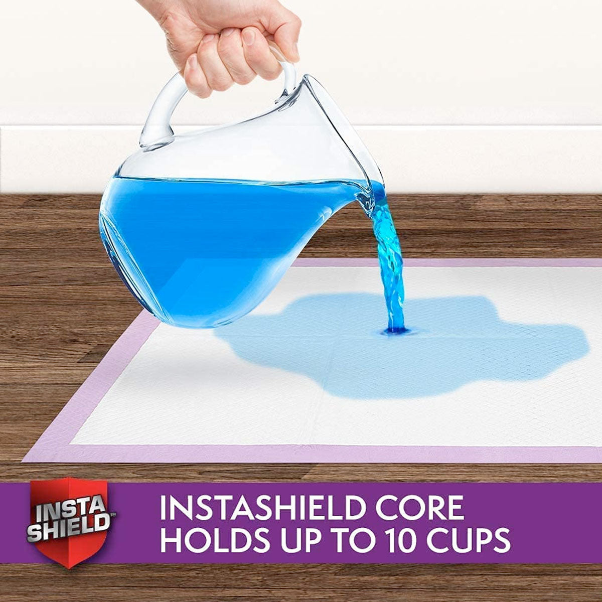 Simple Solution All Day Premium Dog Pads, Lavender Scent, 23" x 24" - Pack of 100