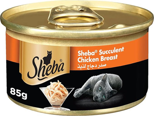 Sheba Succulent Chicken Breast - 85G