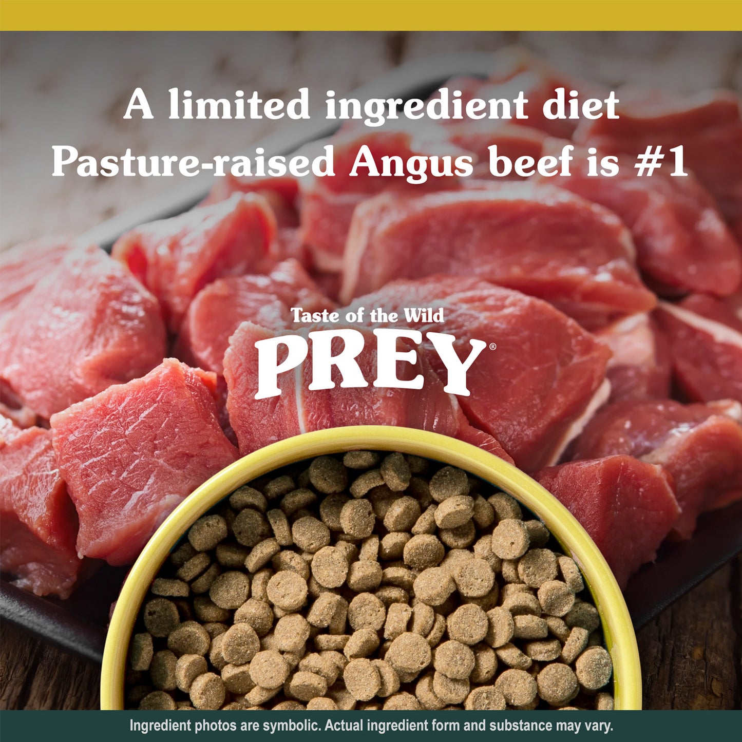 PREY Angus Beef Limited Ingredient Formula for Cats - 2.7kg (6 lbs)