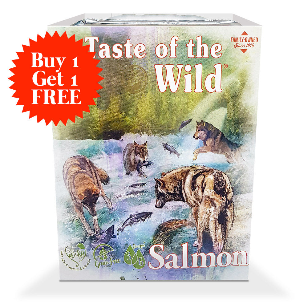 Wet Food SALMON Fruit & Veg Tray