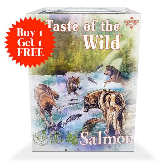 Wet Food SALMON Fruit & Veg Tray