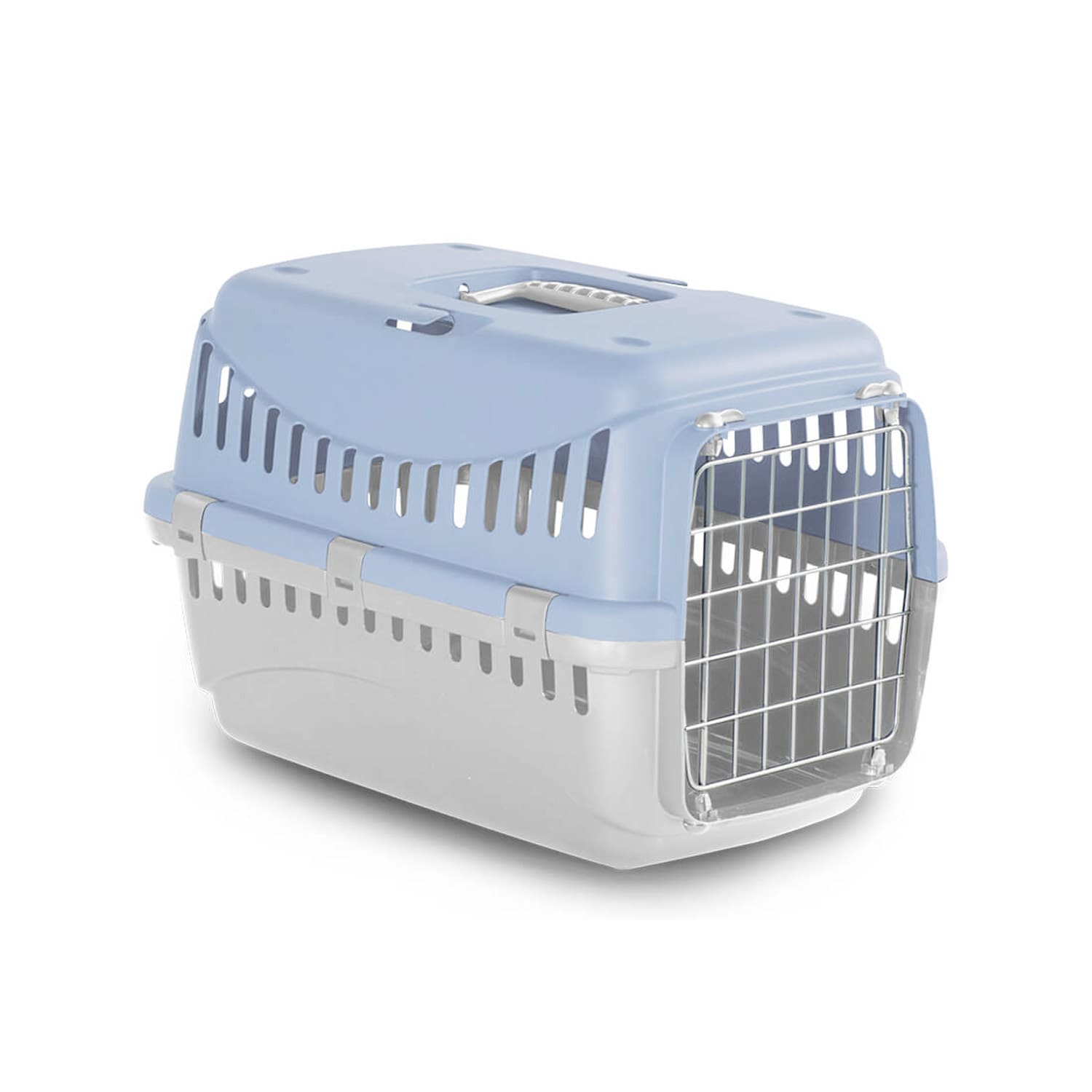 Transportino Gipsy Metal Door - Light Blue, 58x38x38h (LARGE)