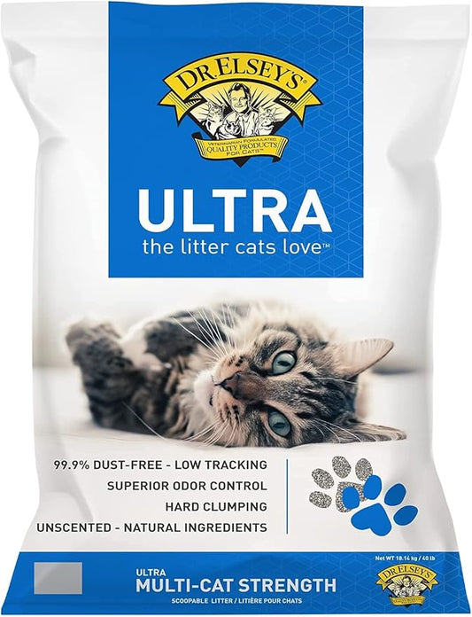 Dr. Elsey's Premium Cat Litter Ultra - 18 Kg