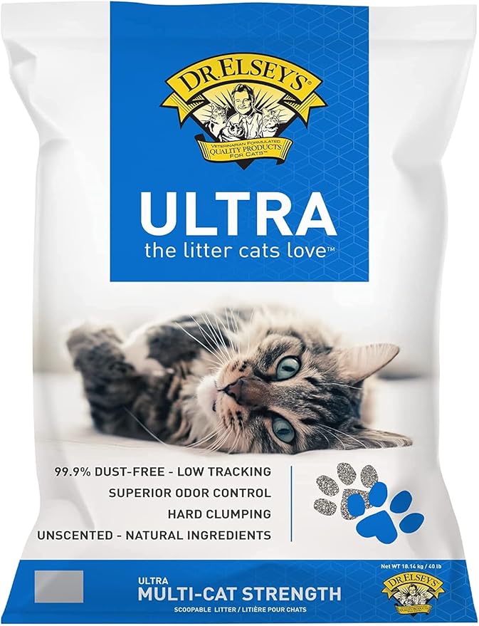 Dr. Elsey's Premium Cat Litter Ultra - 8 Kg