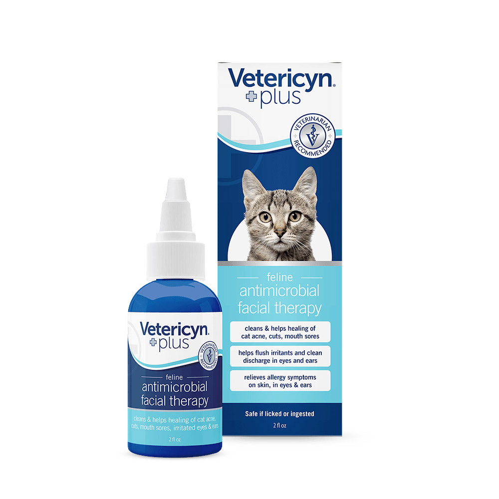Vetericyn Plus® Feline Antimicrobial Facial Therapy - 2oz
