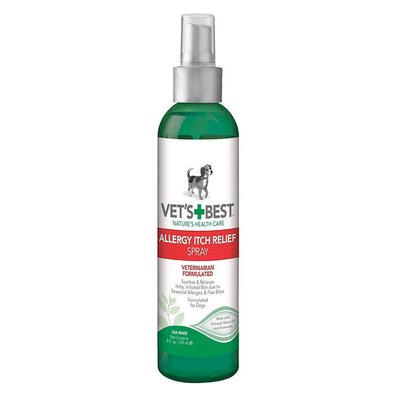 Vet's Best Allergy Itch Relief Spray for Dogs 8 oz