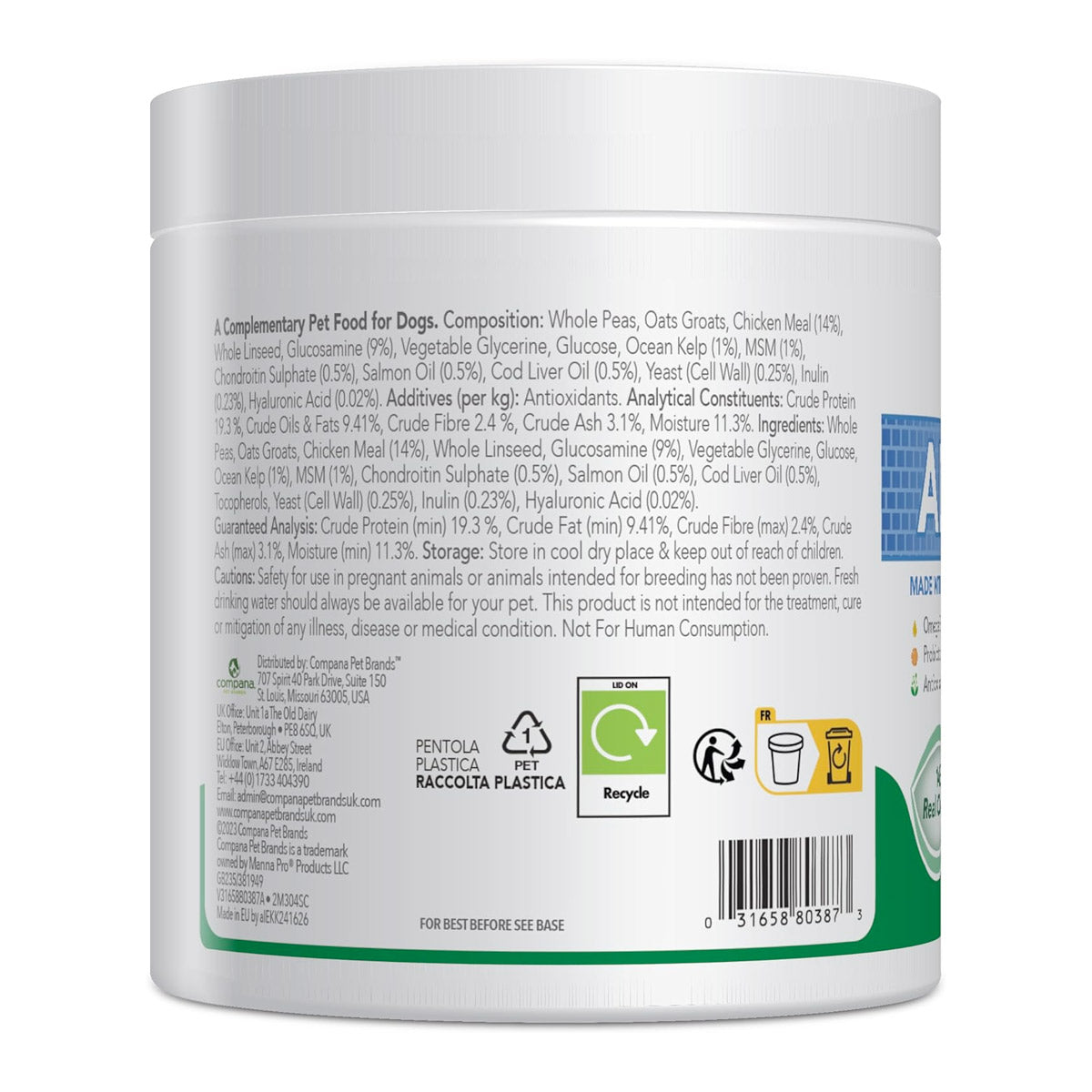 Vet's Best Daily Chews (180 Soft Chews) - Adult