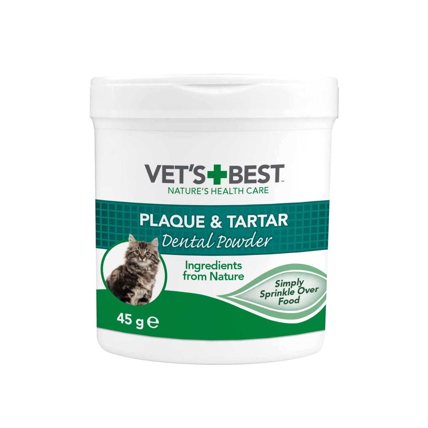 Vet's Best Advanced Dental Powder for Cats - 45g