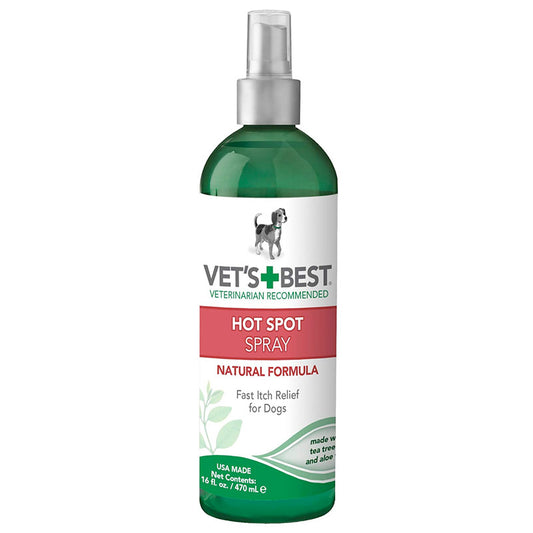 Vet's Best Dog Hot Spot Itch Relief Spray 16 oz