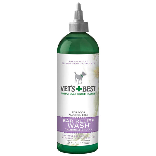 Vet's Best Ear Relief Wash (16oz)