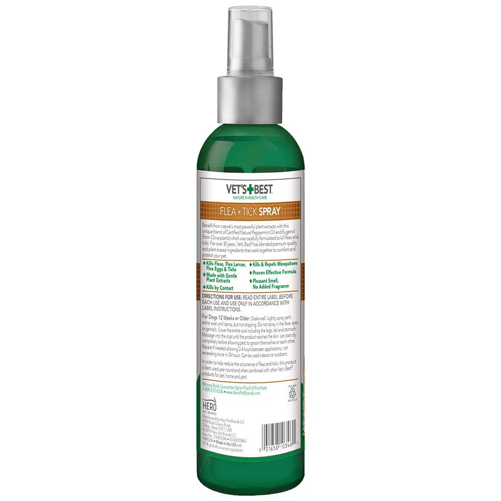 Vet's Best Flea and Tick Home Treaent Spray (8 oz)