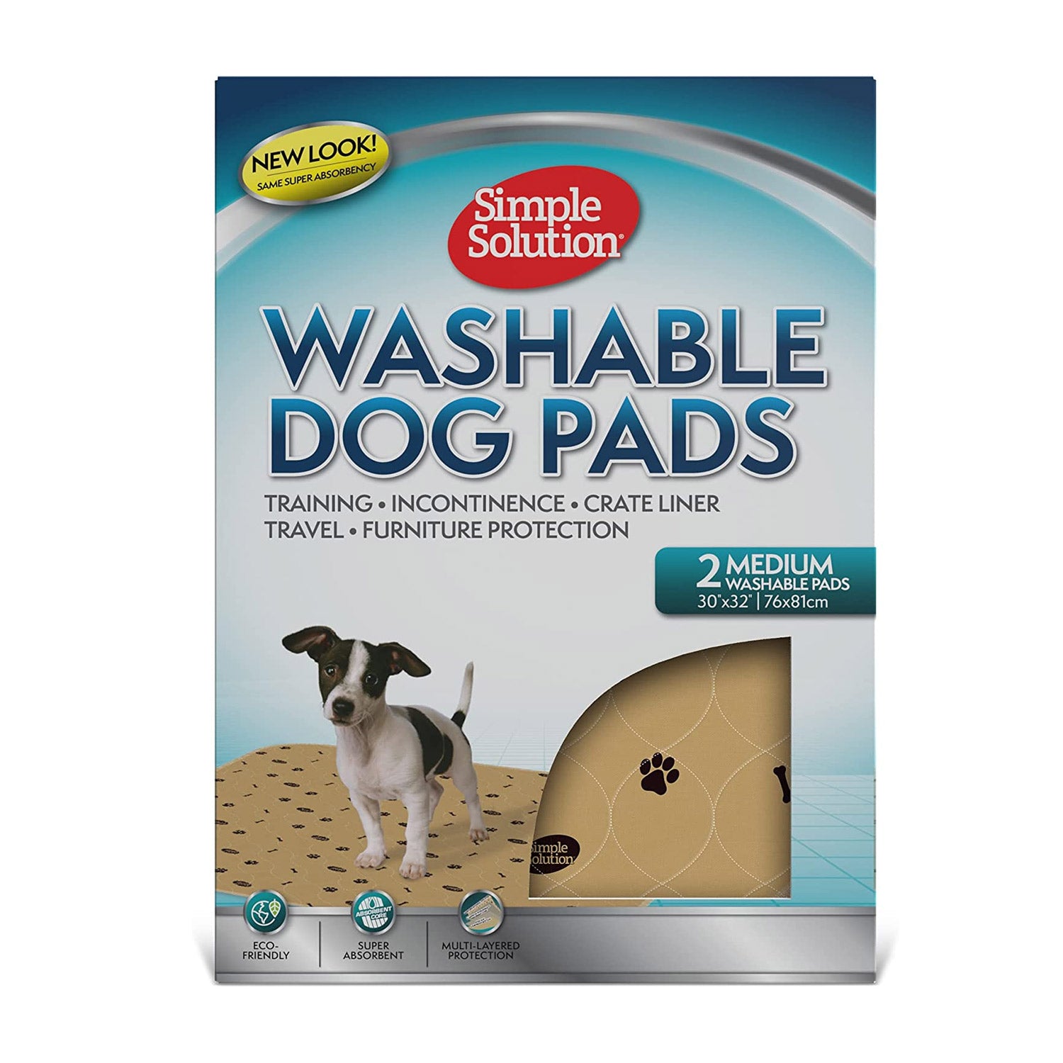 Simple Solution Washable Dog Pads - Medium