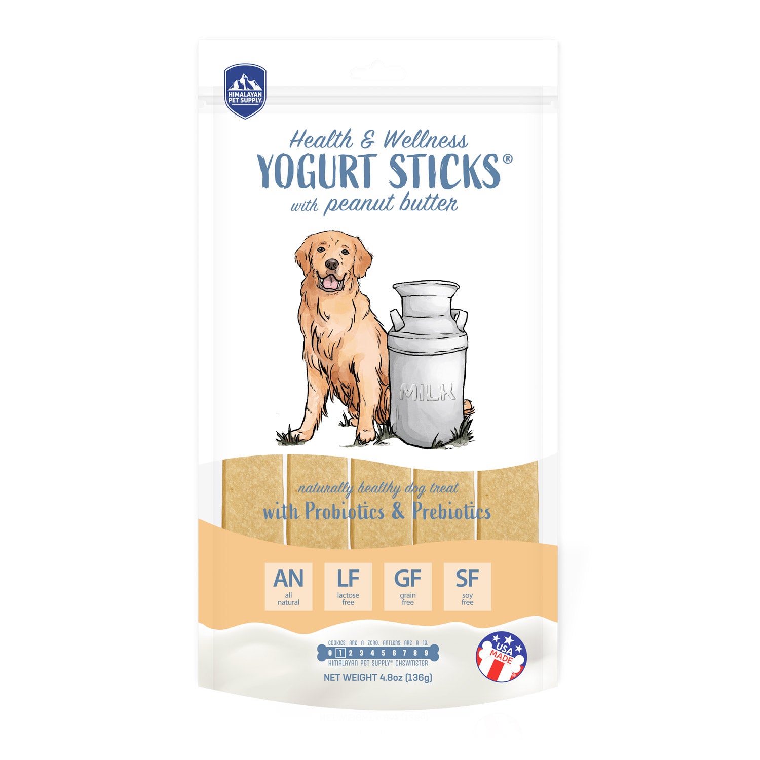 Himalayan Yogurt Sticks - Peanut Butter