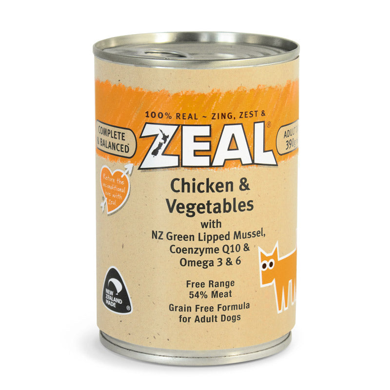 Zeal - Chicken  &  Vegetables (390g)