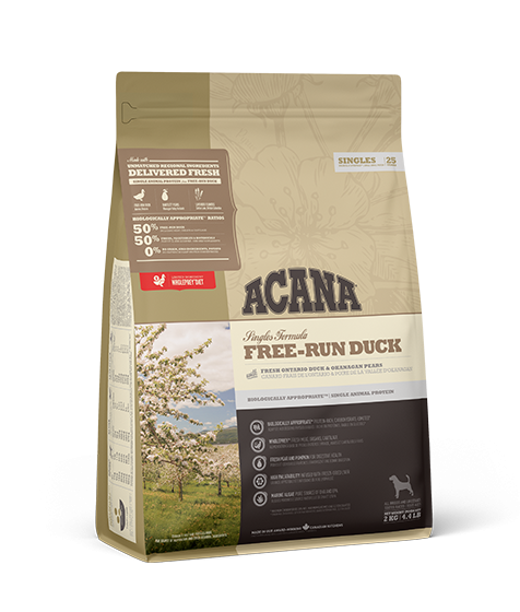 Acana Free Run Duck Recipe Dry Dog Food