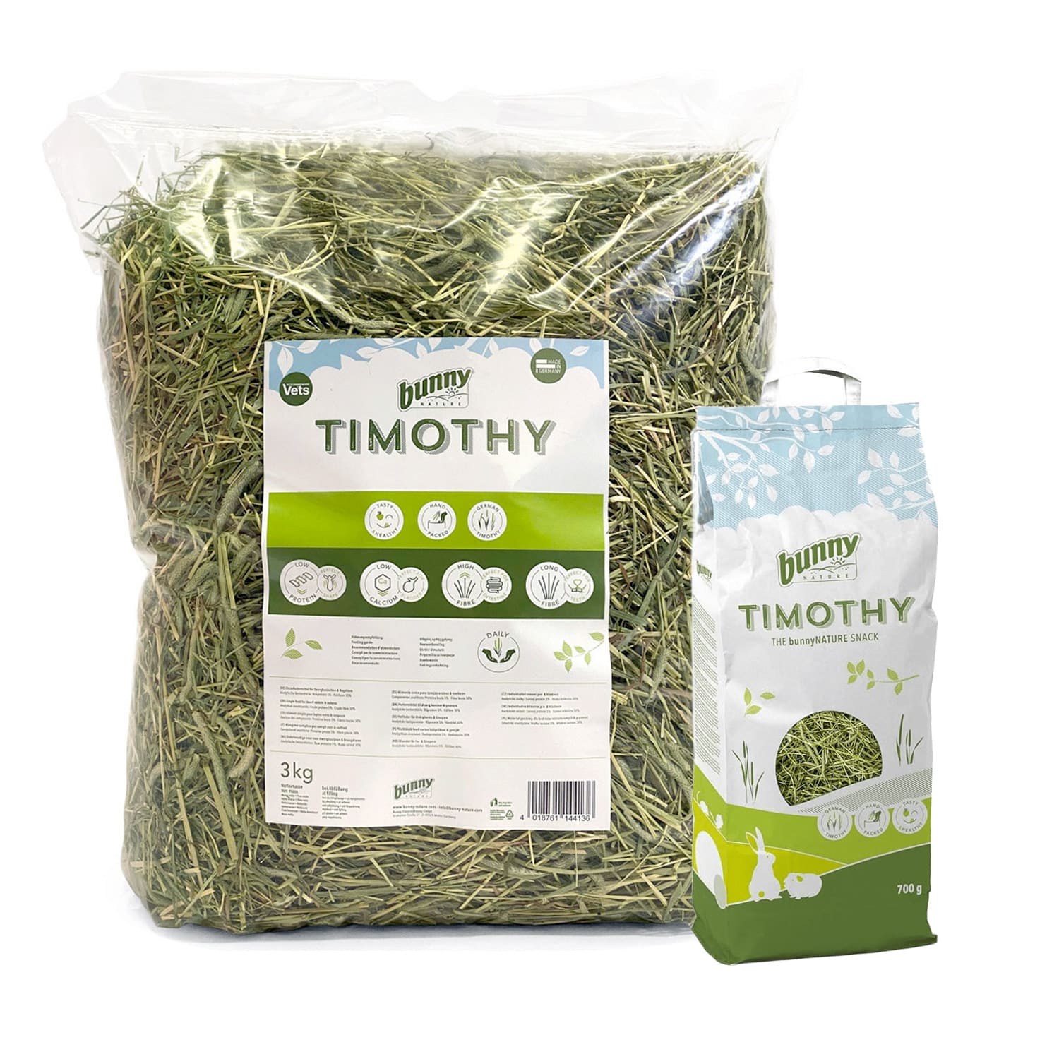 Hay TIMOTHY - THE bunnyNATURE SNACK!