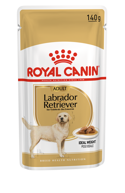 Royal Canin Breed Health Nutrition Labrador (Wet Food   Pouches) 10 x 140 g
