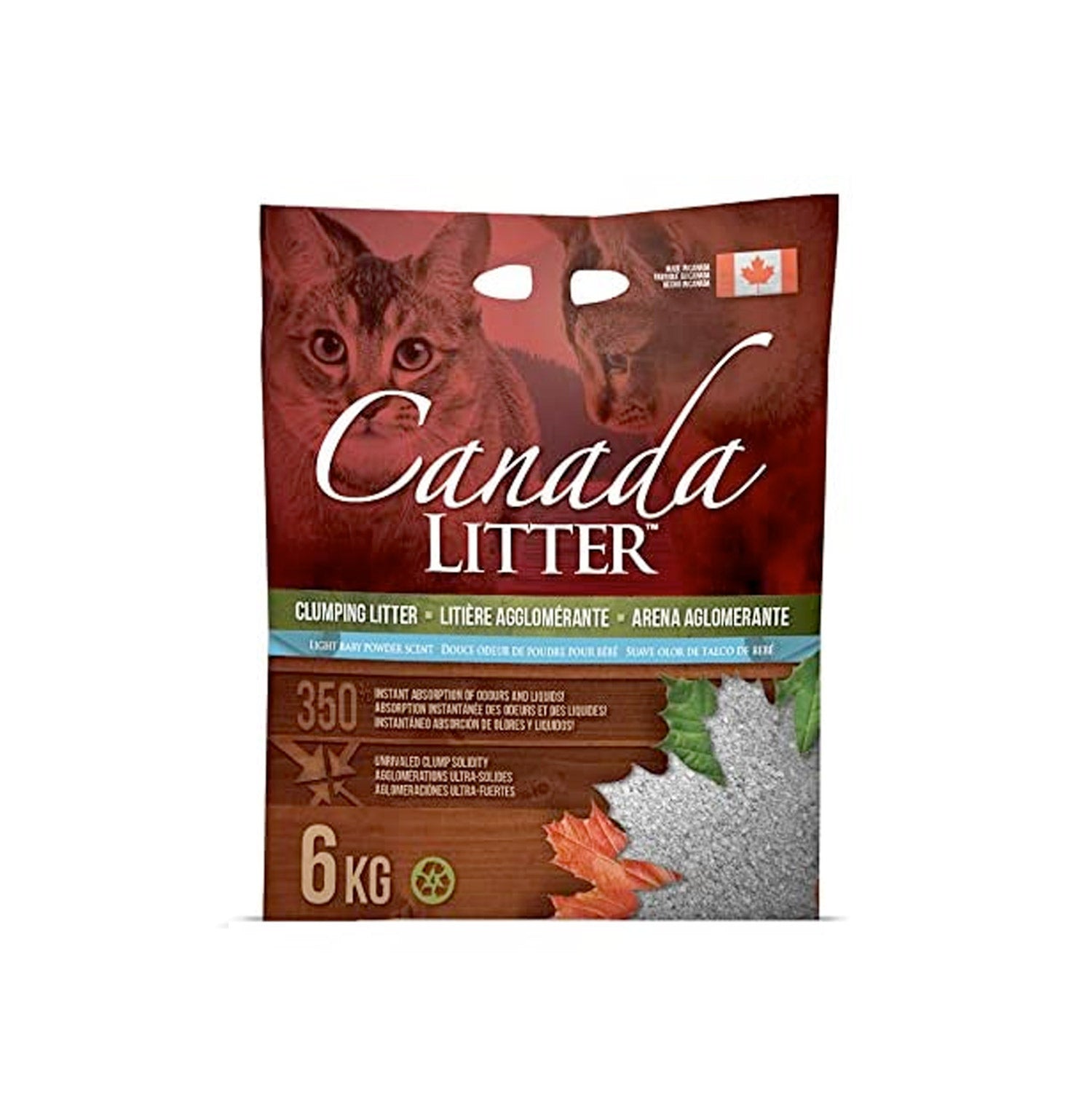 Canada Litter 6KG - Baby Powder