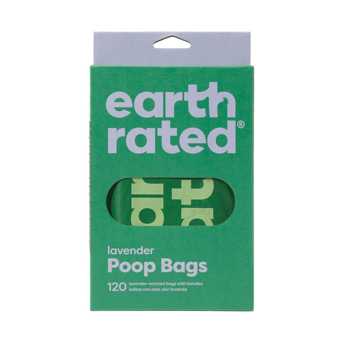 Earth Rated Easy-Tie Handle Poop Bags - 120 bags - Lavender