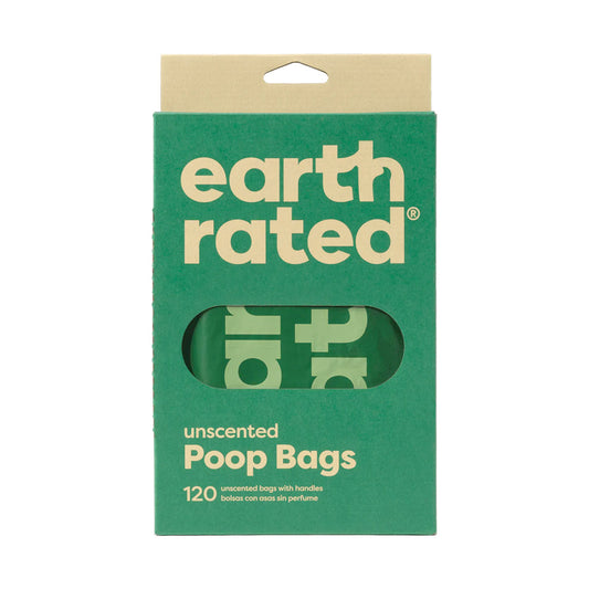 Earth Rated Easy-Tie Handle Poop Bags - 120 bags - Unscented
