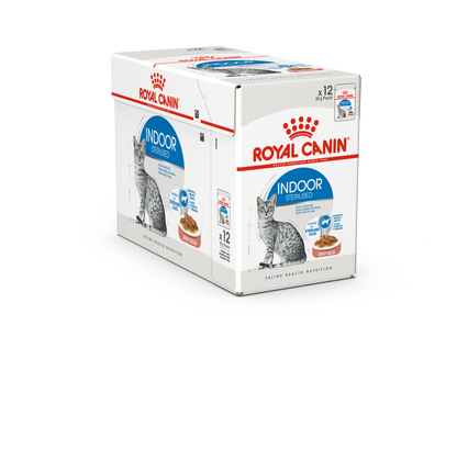 Royal Canin Feline Health Nutrition Indoor (Wet Food - Pouches) 12 x 85 g