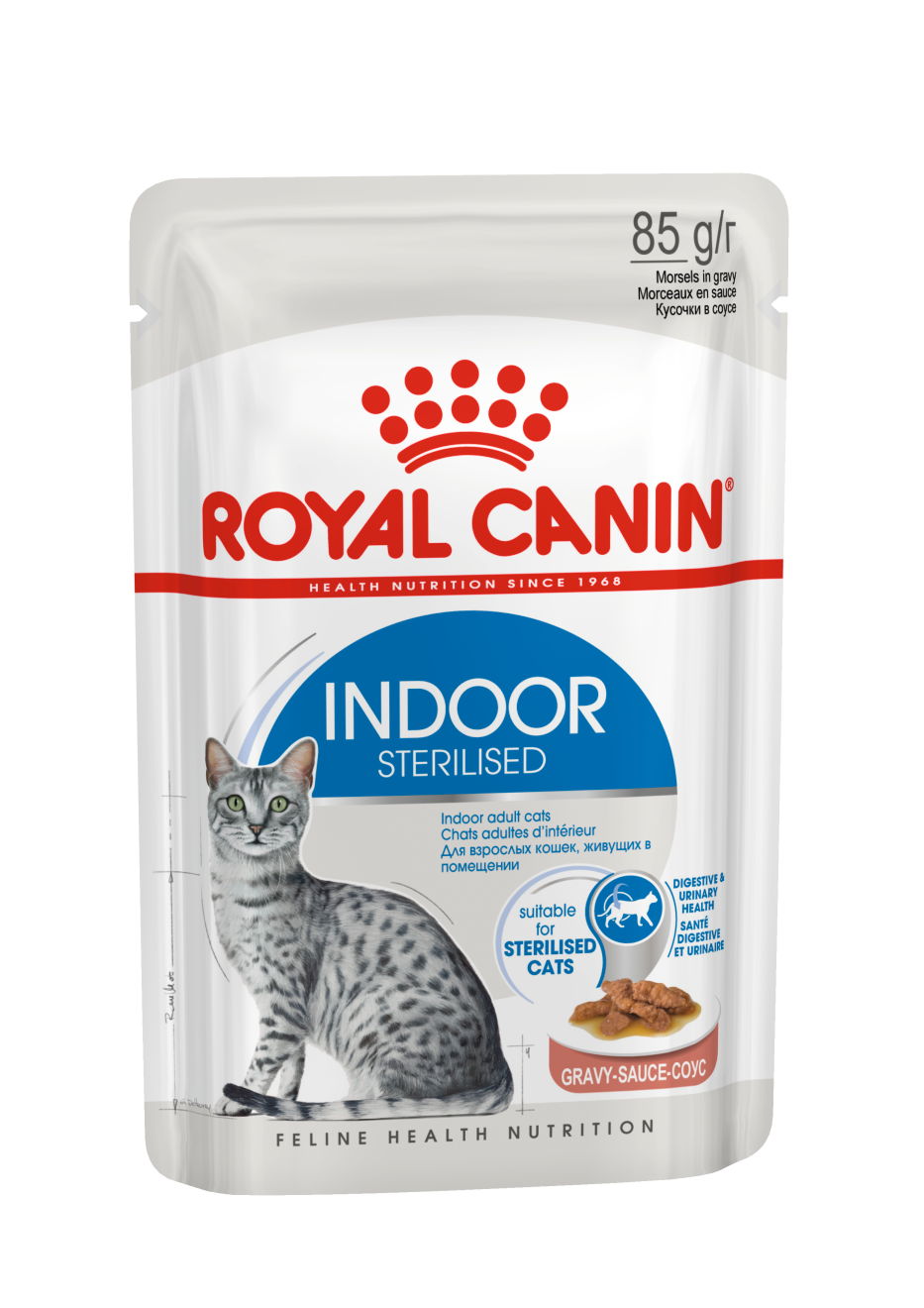 Royal Canin Feline Health Nutrition Indoor (Wet Food - Pouches) 12 x 85 g