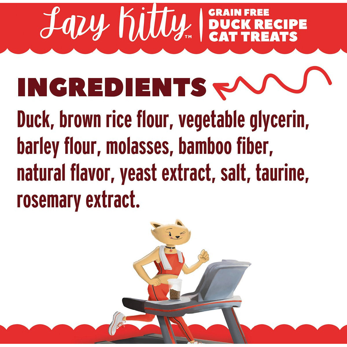 Lazy Kitty Air-Dried Grain-Free Cat Treats -  Duck Recipe 3oz / 85gm