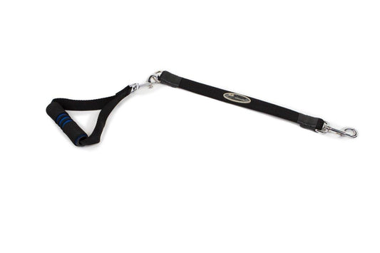 Ez Step Stretch Leash Large - Black