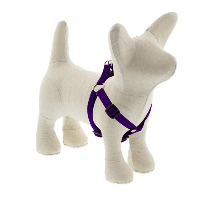Small Dog Basics Step In Harness 1/2" - 12?-18?, Purple