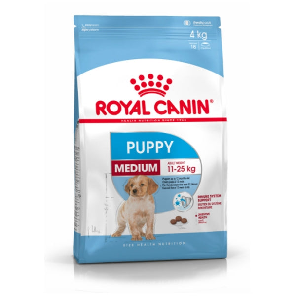 Royal Canin 4 kg Size Health Nutrition Medium Puppy