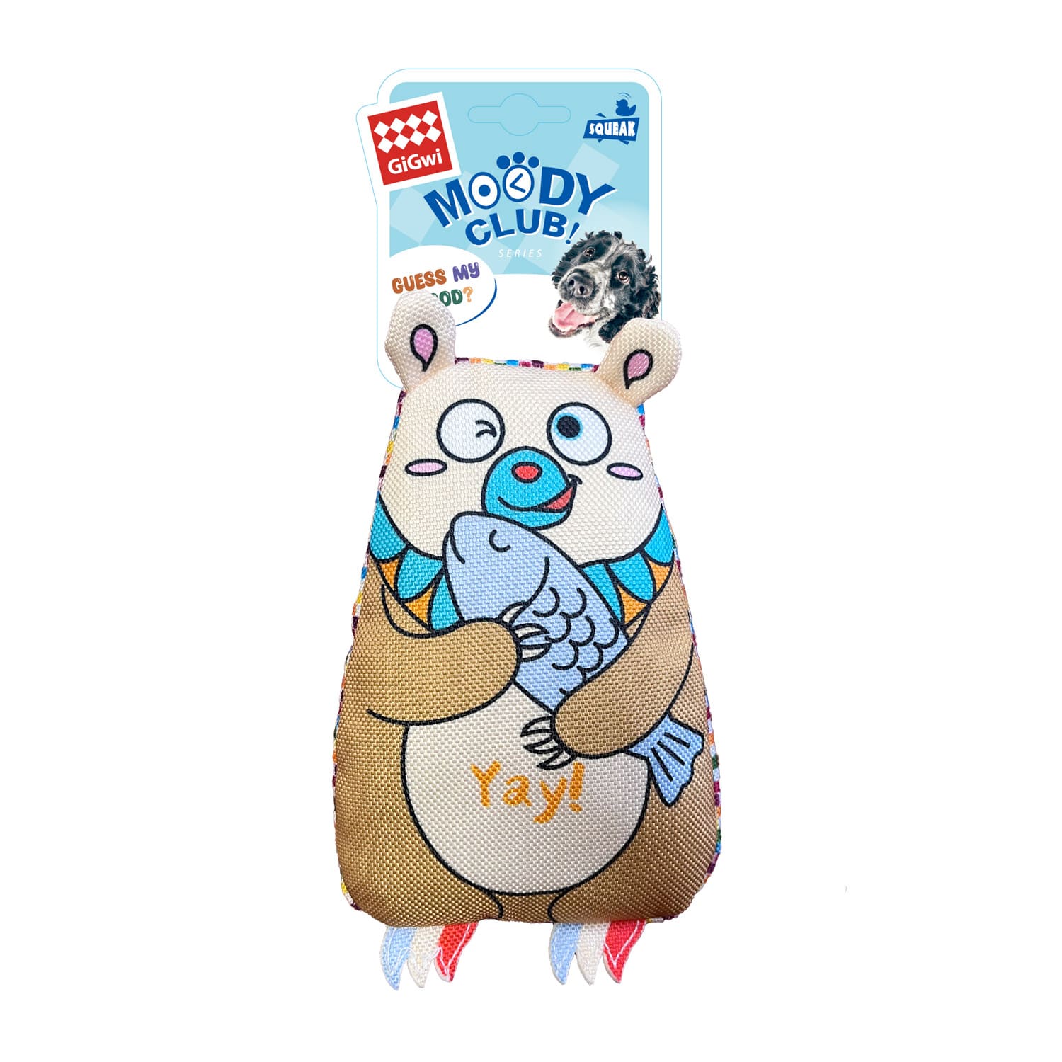 GiGwi Moody Club Bear - Large