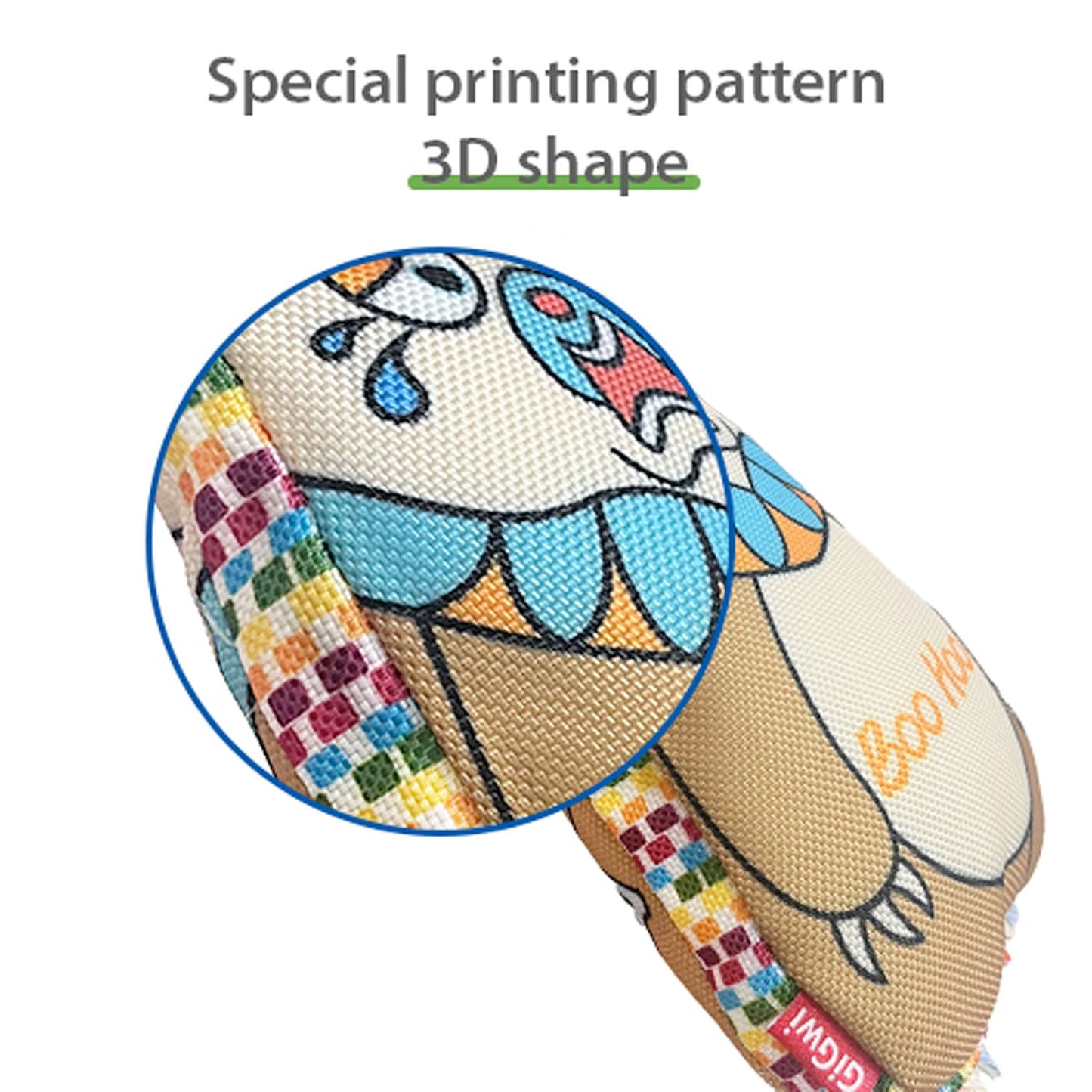 GiGwi Moody Club Bear - Large