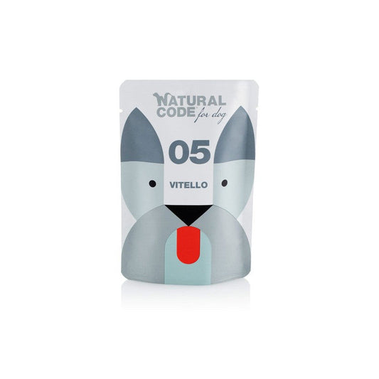 Natural Code Veal Soft Jelly Wet Dog Food - 100G