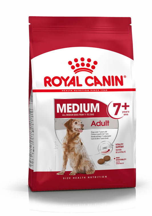 Royal Canin Size Health Nutrition Medium Adult 7+ 4 kg