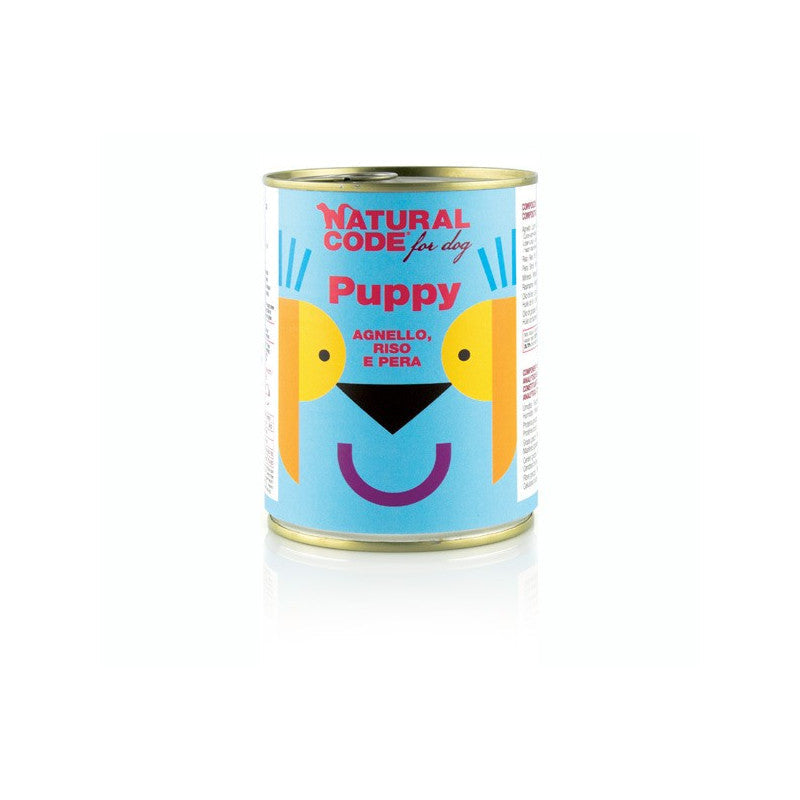 Natural Code Puppy 02 Lamb Rice & Pear Pate Wet Dog Food - 400G