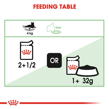 Royal Canin Feline Care Nutrition Digest Sensitive Gravy (Wet Food   Pouches) 12 x 85 g