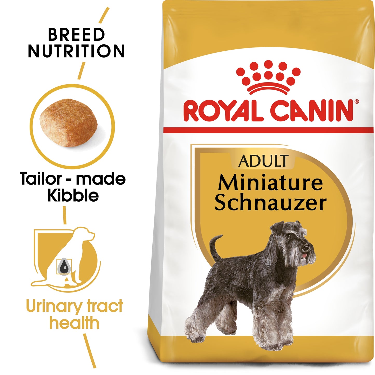 Royal Canin 3 kg Breed Health Nutrition Miniature Schnauzer Adult
