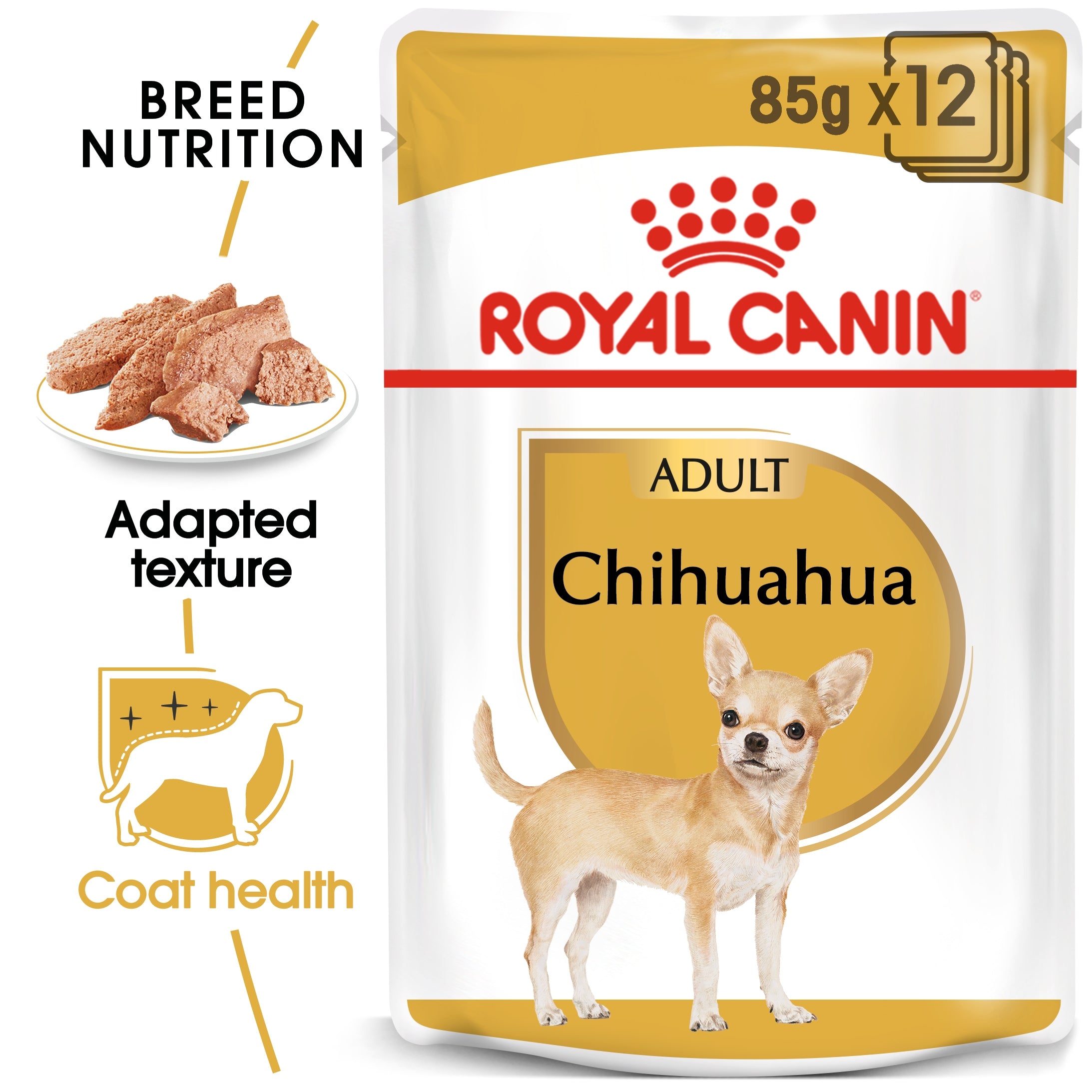 Royal Canin Breed Health Nutrition Chihuahua Adult (1 Wet Food Pouch) 1 x 85 g