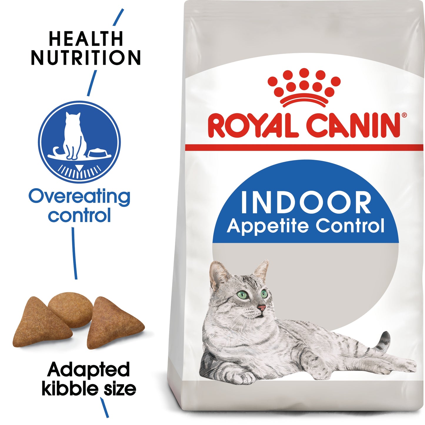 Royal Canin 2 kg Feline Health Nutrition Indoor Appetite Control