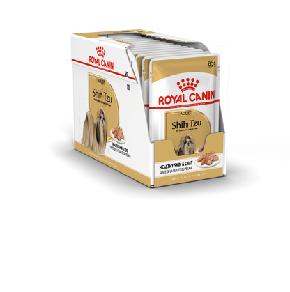 Royal Canin Breed Health Nutrition Shih Tzu (Wet Food   Pouches) 12 x 85 g