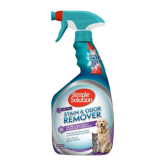 Pet Stain  &  Odor Remover, Floral Fresh Scent 32 OZ