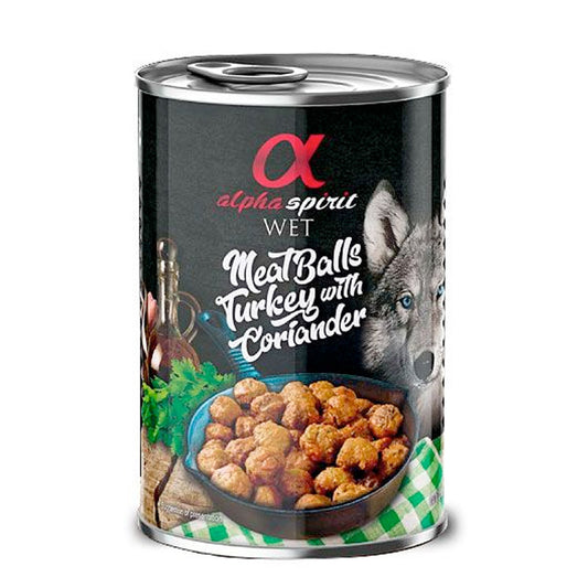 Wet Food Meat Balls with Turkey & Coriander 400grms