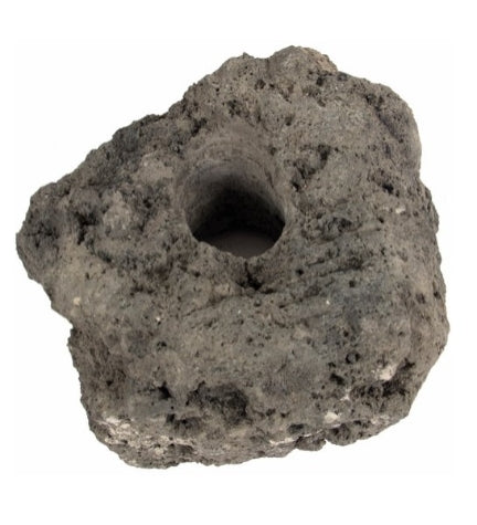 AkvaStabil Carved Lava Rock with 1 Hole