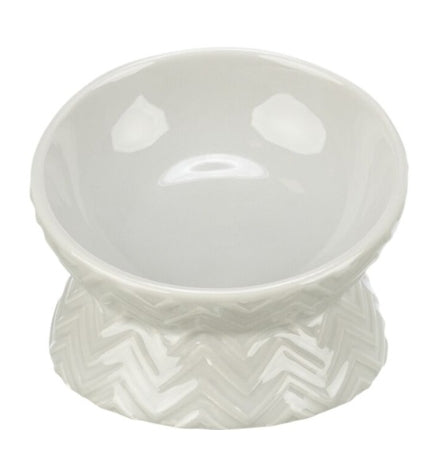 Trixie Raised Ergonomic Shape Ceramic Cat Bowl