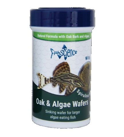 Fish Science Oak and Algae Wafer Food for Fish