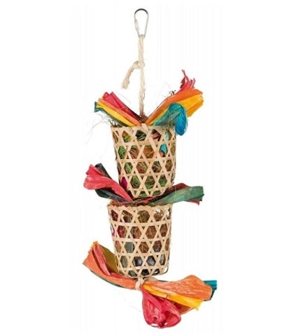 Trixie Toy with Natural Nesting Materials for Birds