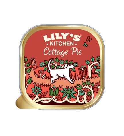 Lily's Kitchen Dog Cottage Pie Wet Dog Food 150G Pack of 10