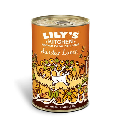 Lily's Kitchen Sunday Lunch Wet Dog Food 400G Pack of 6