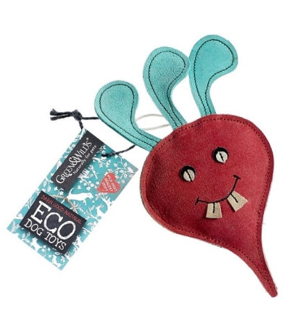 Green&Wilds Terry the Turnip Toy for Dogs